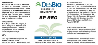 Bp Reg (Dsrt0703 Bp Reg)